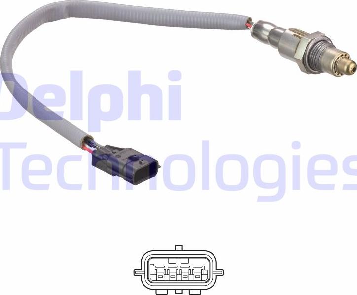 Delphi ES21169-12B1 - Lambda Sensor parts5.com