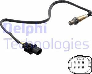 Delphi ES21322-12B1 - Lambda Sensor parts5.com