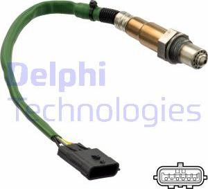 Delphi ES21250-12B1 - Лямбда-зонд, датчик кислорода parts5.com