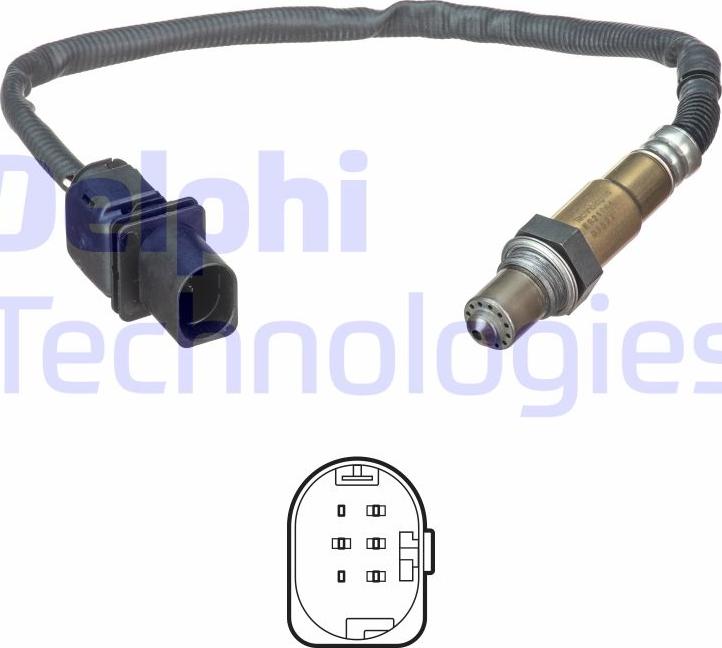 Delphi ES21264-12B1 - Lambda Sensor parts5.com