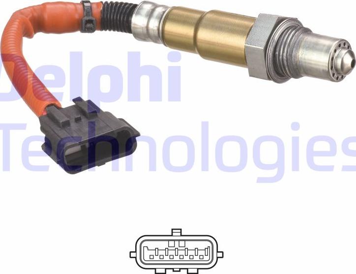 Delphi ES21280-12B1 - Lambda Sensor parts5.com