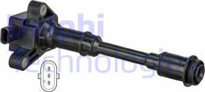 Delphi GN10644-12B1 - Катушка зажигания parts5.com