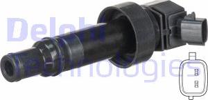 Delphi GN10634-12B1 - Катушка зажигания parts5.com