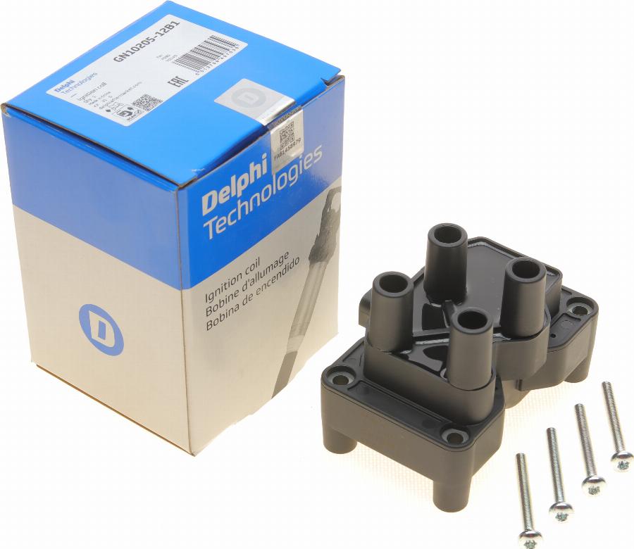 Delphi GN10205-12B1 - Катушка зажигания parts5.com