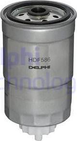 Delphi HDF586 - Топливный фильтр parts5.com