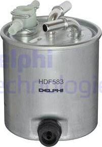 Delphi HDF583 - Топливный фильтр parts5.com