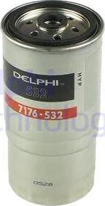 Delphi HDF532 - Топливный фильтр parts5.com