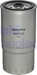 Delphi HDF570 - Топливный фильтр parts5.com