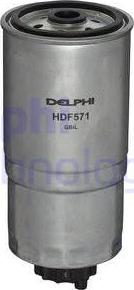 Delphi HDF571 - Топливный фильтр parts5.com