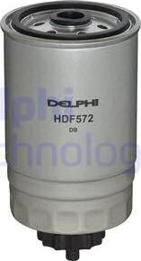 Delphi HDF572 - Топливный фильтр parts5.com