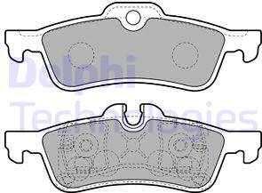 Delphi LP1912 - Juego de pastillas de freno parts5.com