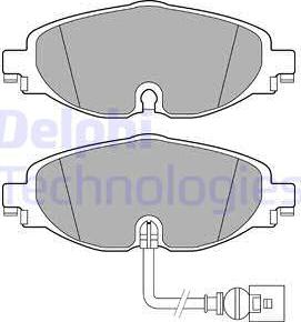 VW 2Q0 698 151 S - Тормозные колодки, дисковые, комплект parts5.com