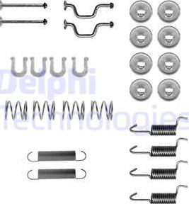 Delphi LY1408 - Комплектующие, стояночная тормозная система parts5.com