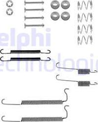 Delphi LY1046 - Комплектующие, барабанный тормозной механизм parts5.com