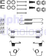 Delphi LY1040 - Комплектующие, барабанный тормозной механизм parts5.com