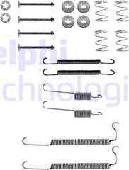 Delphi LY1047 - Комплектующие, барабанный тормозной механизм parts5.com