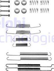 Delphi LY1182 - Комплектующие, барабанный тормозной механизм parts5.com