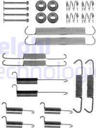 Delphi LY1136 - Комплектующие, барабанный тормозной механизм parts5.com