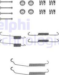 Delphi LY1129 - Комплектующие, барабанный тормозной механизм parts5.com