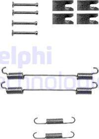 Delphi LY1346 - Комплектующие, барабанный тормозной механизм parts5.com