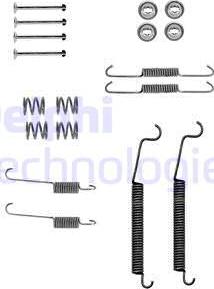 Delphi LY1336 - Комплектующие, барабанный тормозной механизм parts5.com