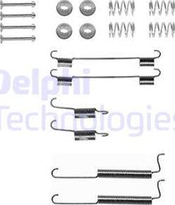 Delphi LY1292 - Комплектующие, барабанный тормозной механизм parts5.com