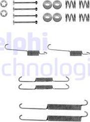 Delphi LY1229 - Комплектующие, барабанный тормозной механизм parts5.com