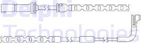 Delphi LZ0208 - Сигнализатор, износ тормозных колодок parts5.com