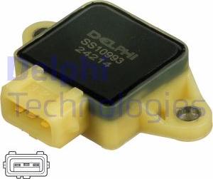 Delphi SS10993-12B1 - Датчик, положение дроссельной заслонки parts5.com