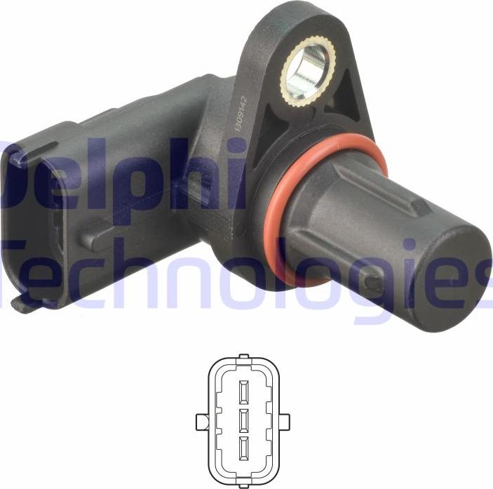 Delphi SS12298-12B1 - Датчик, положение распределительного вала parts5.com