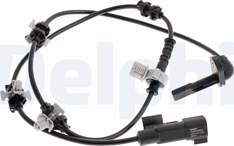 Delphi SS21325-12B1 - Датчик ABS, частота вращения колеса parts5.com