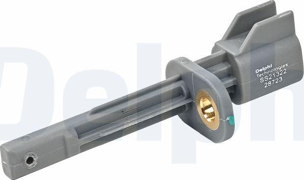 Delphi SS21322-12B1 - Датчик ABS, частота вращения колеса parts5.com