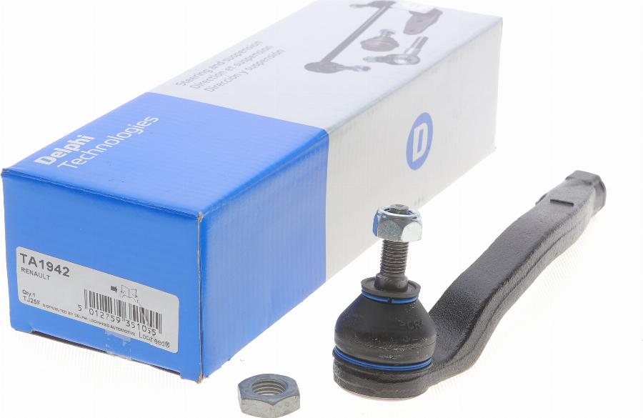 Delphi TA1942 - Tie Rod End parts5.com