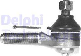 Delphi TA1545 - Наконечник рулевой тяги, шарнир parts5.com