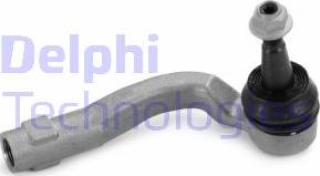 Delphi TA3425 - Наконечник рулевой тяги, шарнир parts5.com