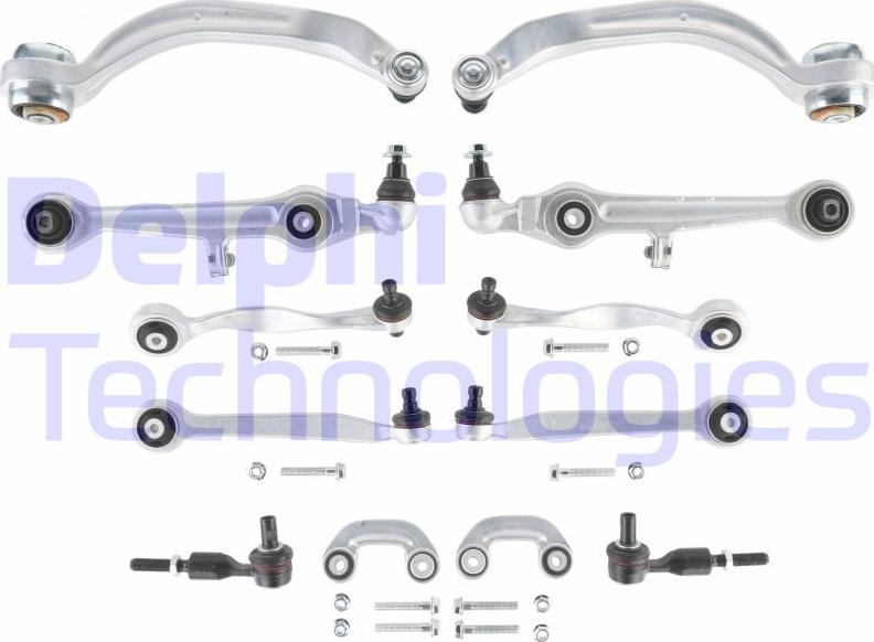 Delphi TC1400KIT - Подвеска колеса, комплект parts5.com