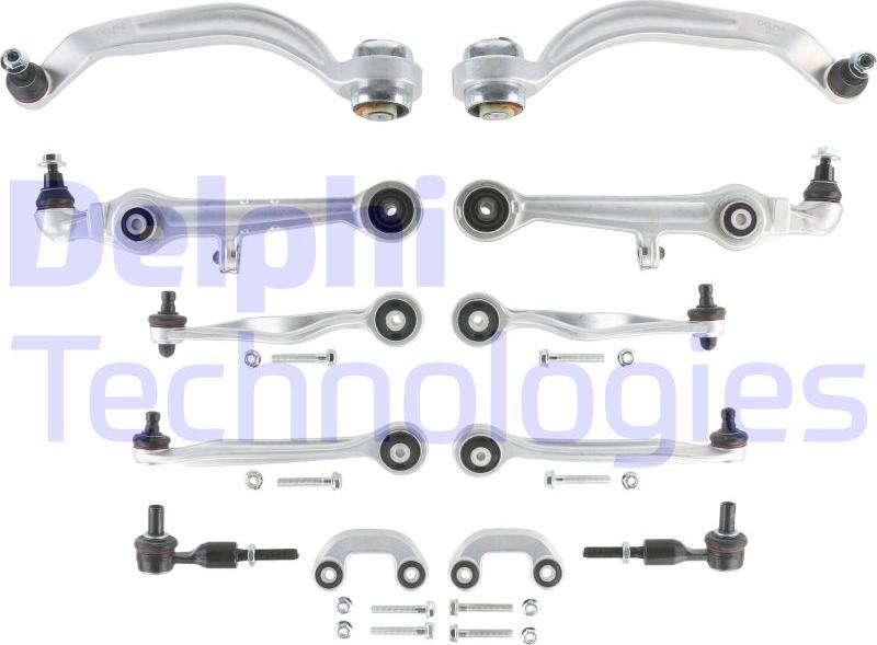 Delphi TC1400KIT - Подвеска колеса, комплект parts5.com