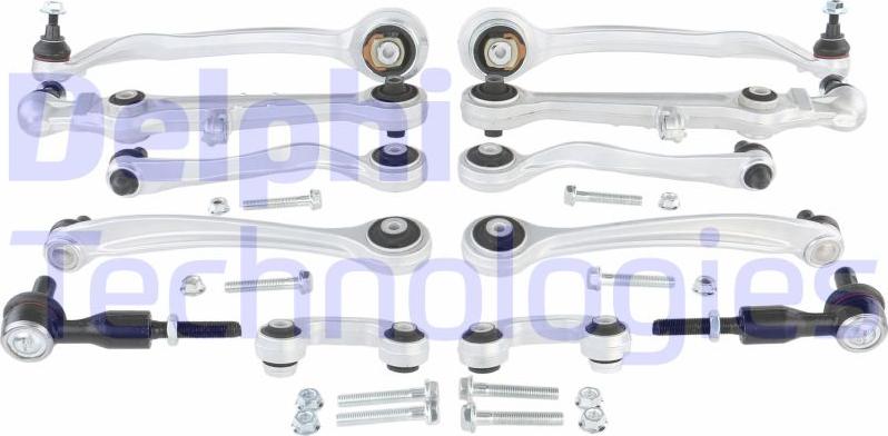 Delphi TC1400KIT - Подвеска колеса, комплект parts5.com