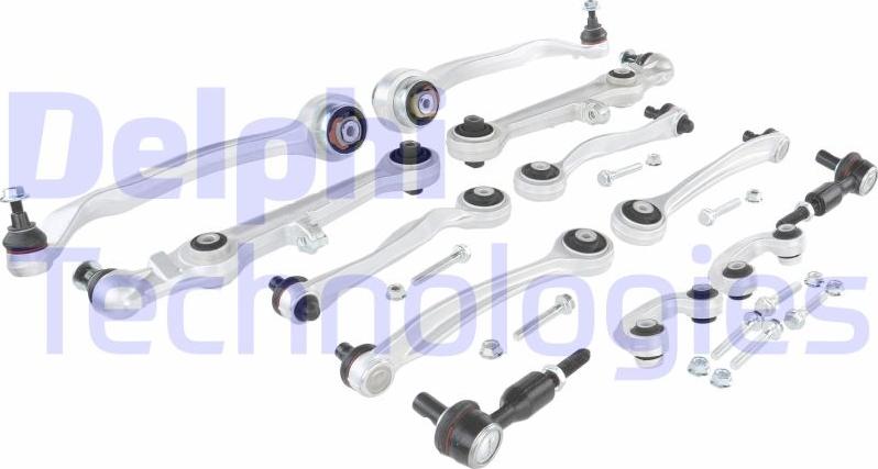 Delphi TC1400KIT - Подвеска колеса, комплект parts5.com