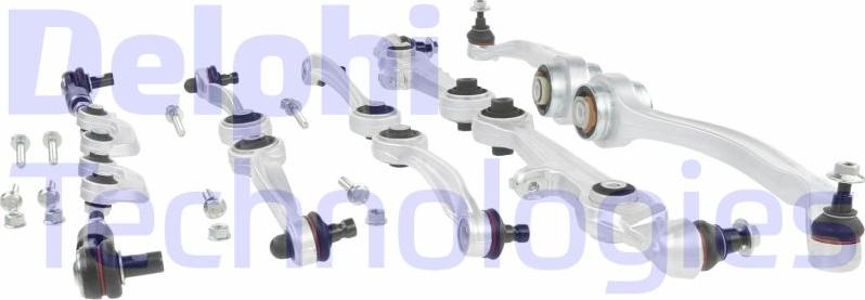 Delphi TC1300KIT - Подвеска колеса, комплект parts5.com