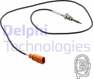 Delphi TS30248 - Датчик, температура выхлопных газов parts5.com