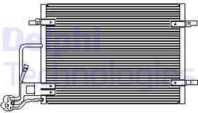 Delphi TSP0225453 - Конденсатор кондиционера parts5.com