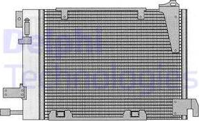 Delphi TSP0225221 - Конденсатор кондиционера parts5.com