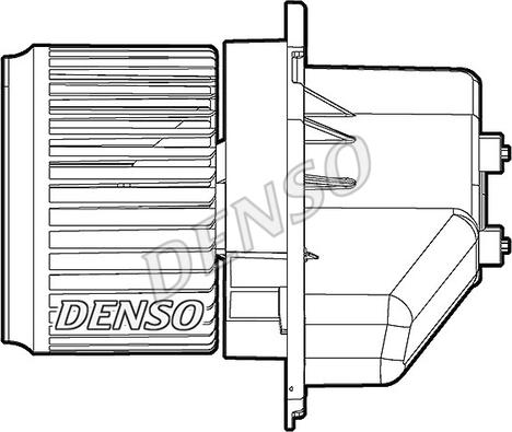 Denso DEA13004 - Вентилятор салона parts5.com