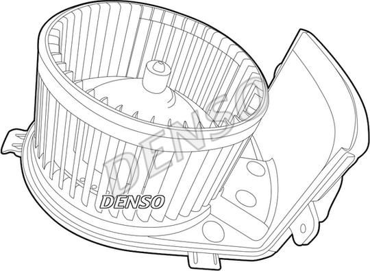 Denso DEA23005 - Вентилятор салона parts5.com