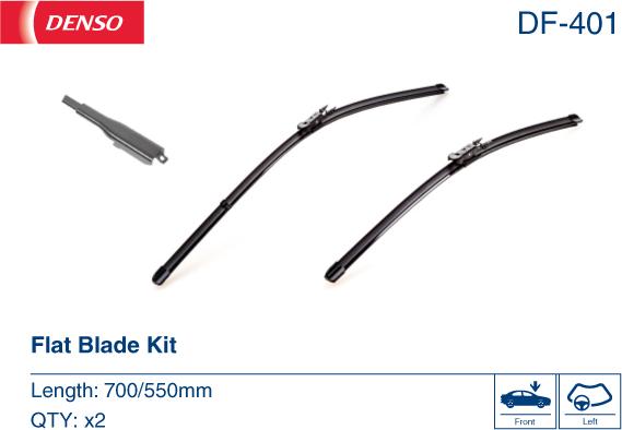 Denso DF-401 - Щетка стеклоочистителя parts5.com