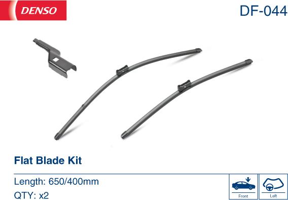 Denso DF-044 - Щетка стеклоочистителя parts5.com