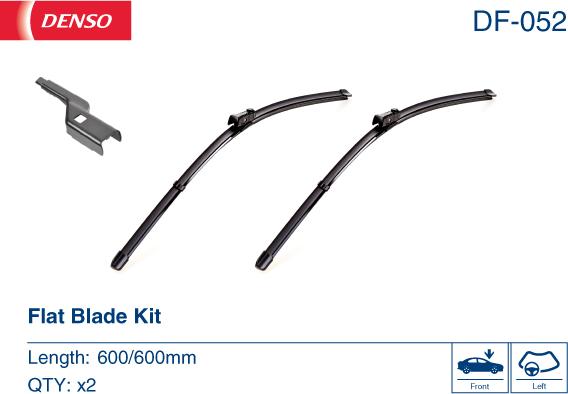 Denso DF-052 - Щетка стеклоочистителя parts5.com