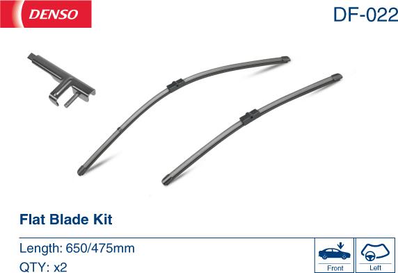 Denso DF-022 - Limpiaparabrisas parts5.com