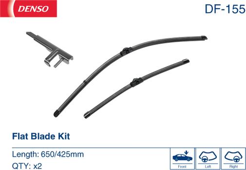 Denso DF-155 - Щетка стеклоочистителя parts5.com